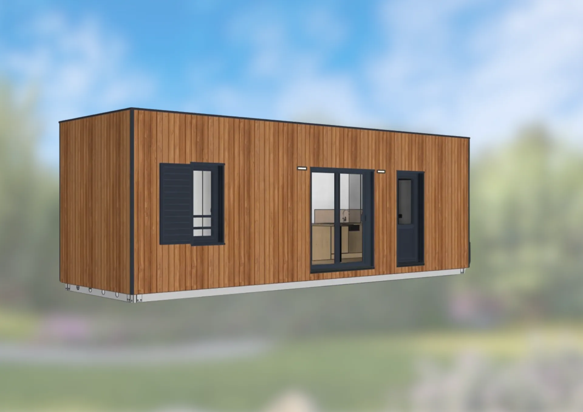 Vue latérale 23m2